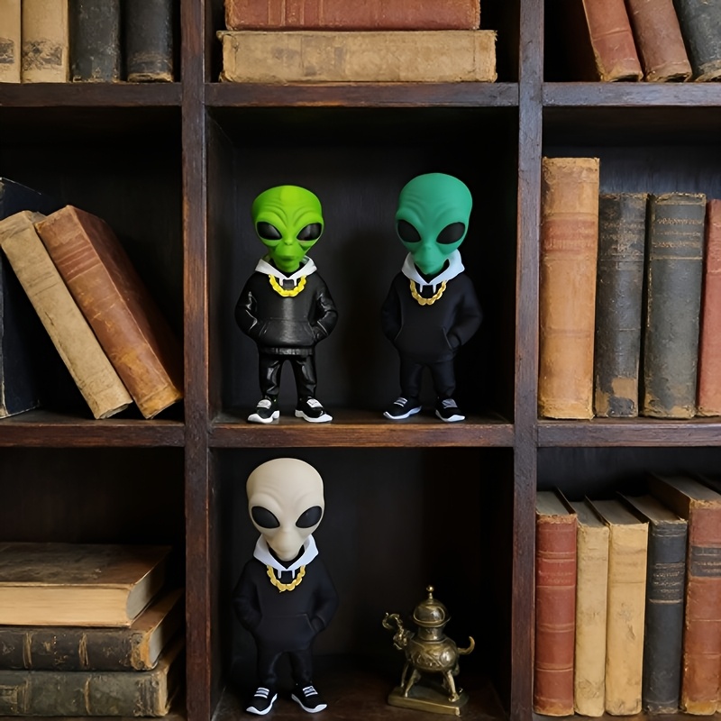1 Piece Green Alien Figure wit - 3D Printing Ideas avaliação e preço