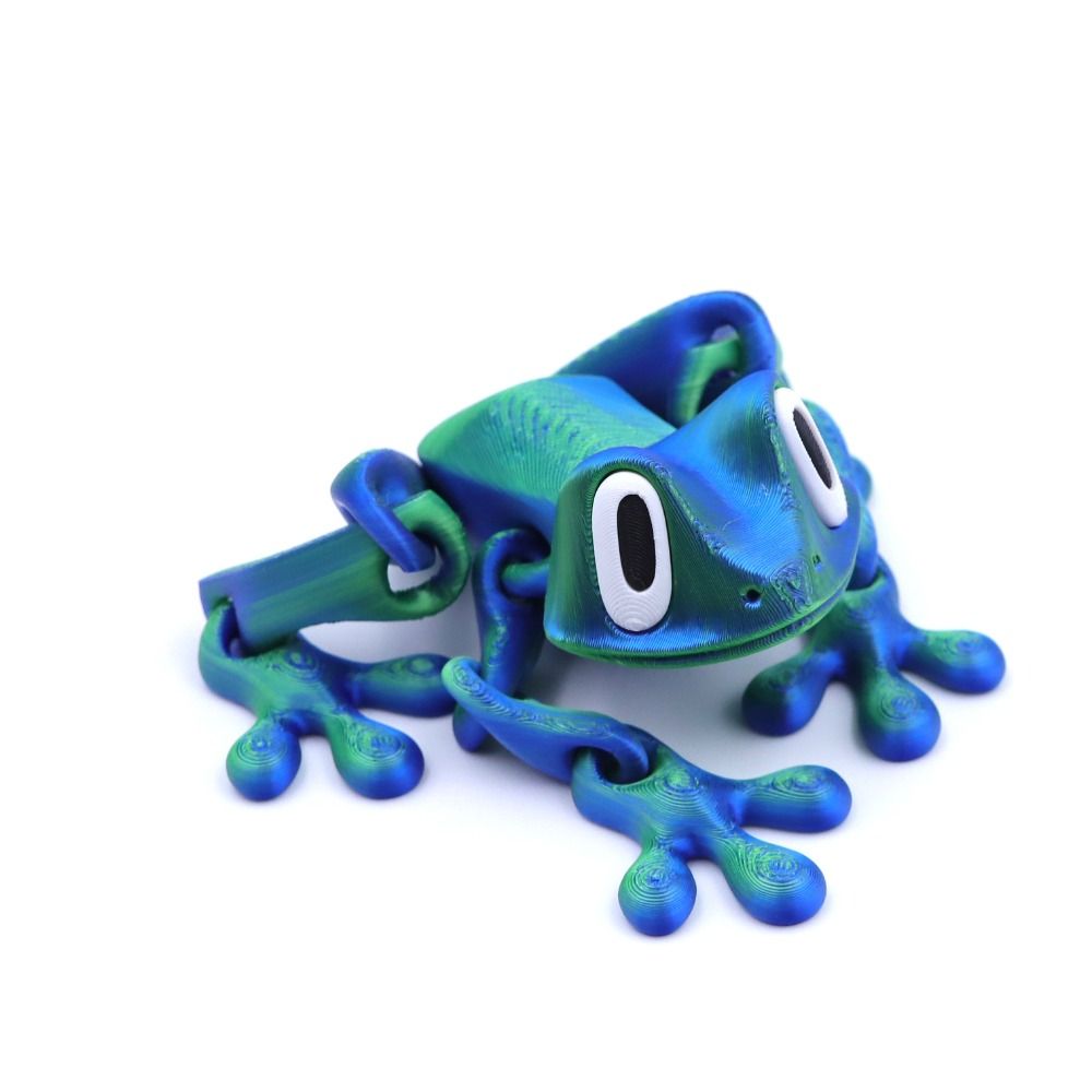 Movable Joints 3D Printed Frog - 3D Printing Joints avaliação e preço